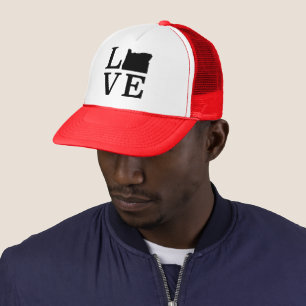 Oregon LOVE Black Truckerkappe