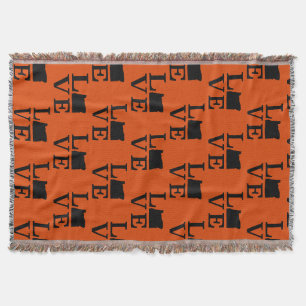 Oregon LOVE Schwarz Decke