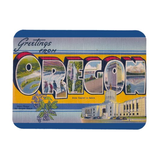 Oregon Magnet (Horizontal)