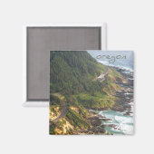 Oregon Magnet mit Titel (Vorderseite/Rückseite)