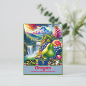 Oregon Majestic Wonders: Natur & Sehenswürdigkeite Postkarte (Stehend Vorderseite)