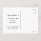 Oregon Meadowlark Traube Postkarte (Rückseite)