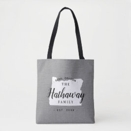 Oregon Monogram Staat Tote Bag Tasche