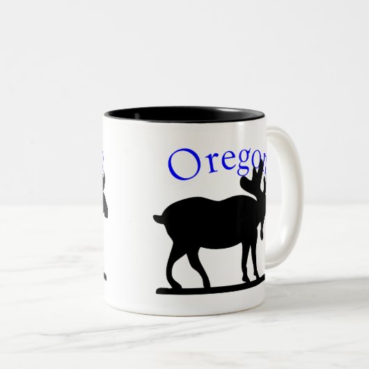 Oregon Moose Tasse (VorderseiteRechts)
