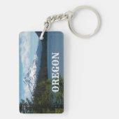 Oregon Mount Hood Landschaft Schlüsselanhänger (Rückseite)