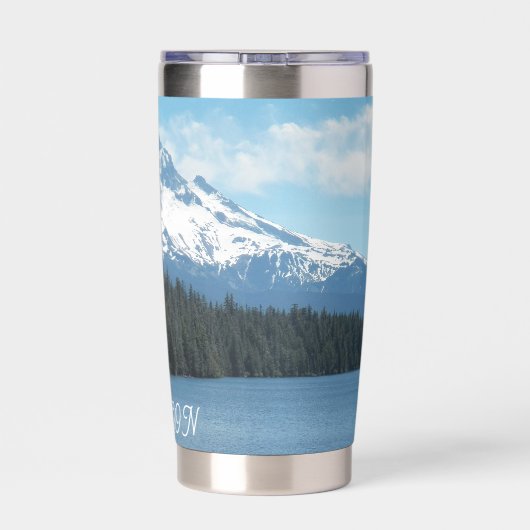 Oregon Mount Hood Landschaft Thermobecher (Rückseite)