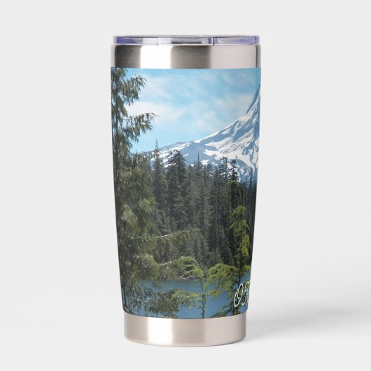 Oregon Mount Hood Landschaft Thermobecher (Vorderseite)