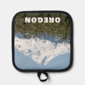 Oregon Mount Hood und Orchards Topflappen (Vorderseite)