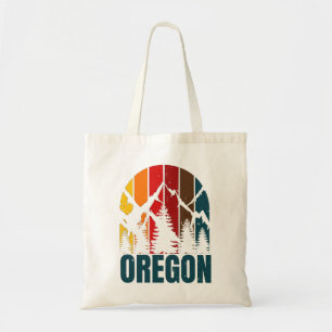 Oregon Mountains Retro Vintag Tragetasche