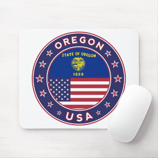 Oregon Mousepad (Mit Mouse)