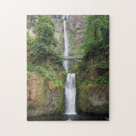 Oregon Multnomah Falls Foto Puzzle