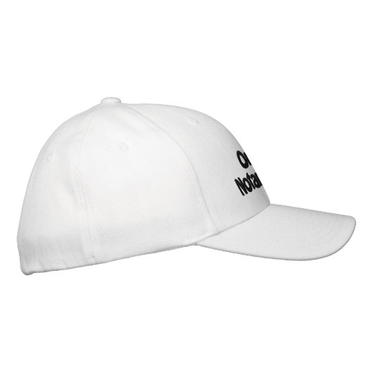 Oregon Notary Public Stickbestickte Baseball Cap Bestickte Baseballkappe (Rechts)