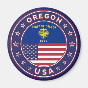 Oregon, Oregon Aufkleber, Handy-Gehäuse, Totbeutel Magnet