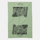 Oregon 'over herde handle' Küchentuch (Vertikal)