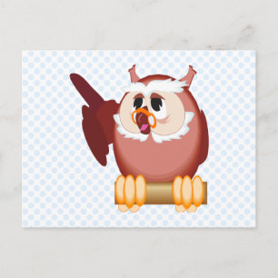Oregon Owl Postkarte
