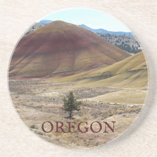 Oregon Painted Hills Foto Getränkeuntersetzer (Vorne)