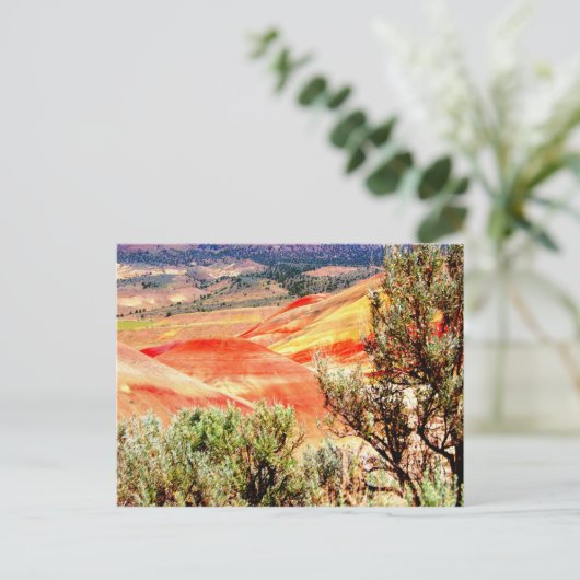 Oregon Painted Hills Postkarte (Stehend Vorderseite)