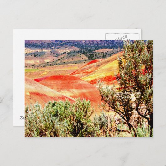 Oregon Painted Hills Postkarte (Vorne/Hinten)