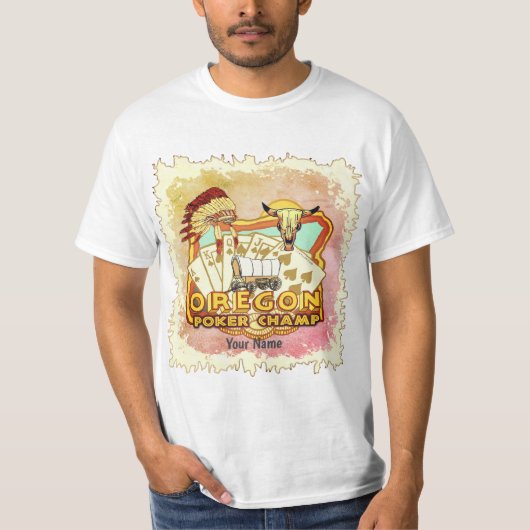 Oregon Poker T-Shirt (Vorderseite)