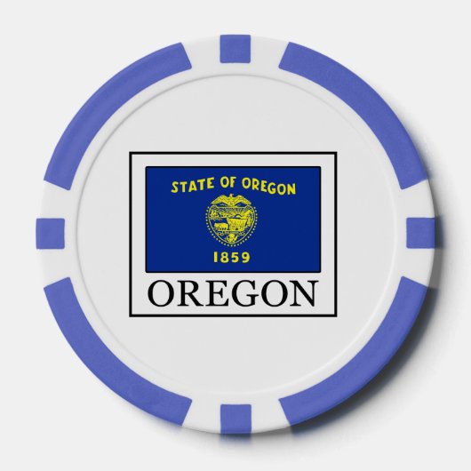 Oregon Pokerchips (Vorderseite)