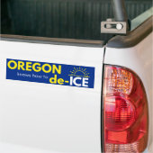 Oregon political bumper sticker autoaufkleber (Auf Lkw)