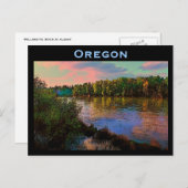 Oregon Postcard Postkarte (Vorne/Hinten)