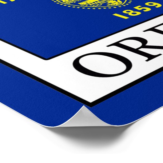 Oregon Poster (Ecke)