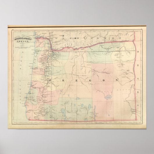 Oregon Poster (Vorne)