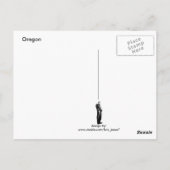 Oregon Postkarte (Rückseite)