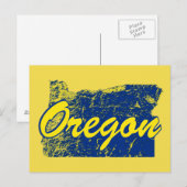Oregon Postkarte (Vorne/Hinten)