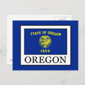 Oregon Postkarte (Vorne/Hinten)