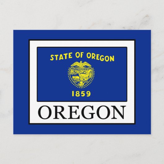 Oregon Postkarte (Vorderseite)