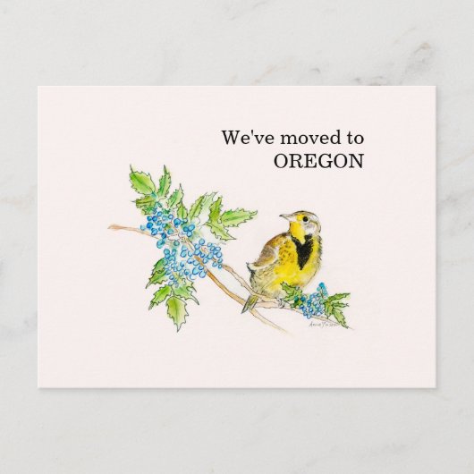 Oregon Postkarte (Vorderseite)