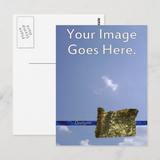Oregon Postkarte (Vorne/Hinten)