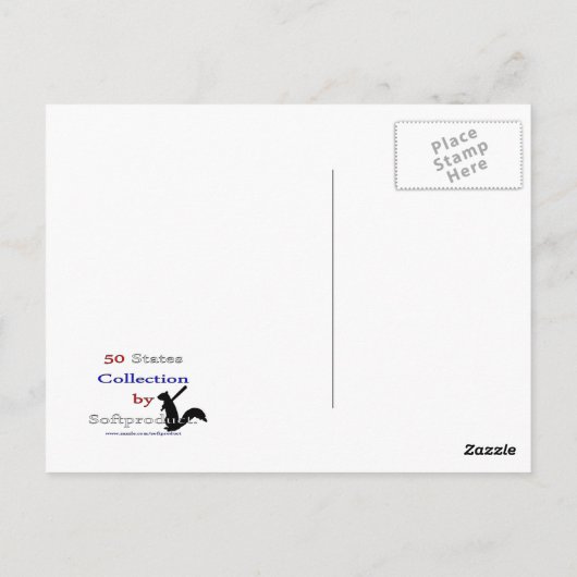 Oregon Postkarte (Rückseite)