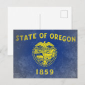 Oregon Postkarte (Vorne/Hinten)