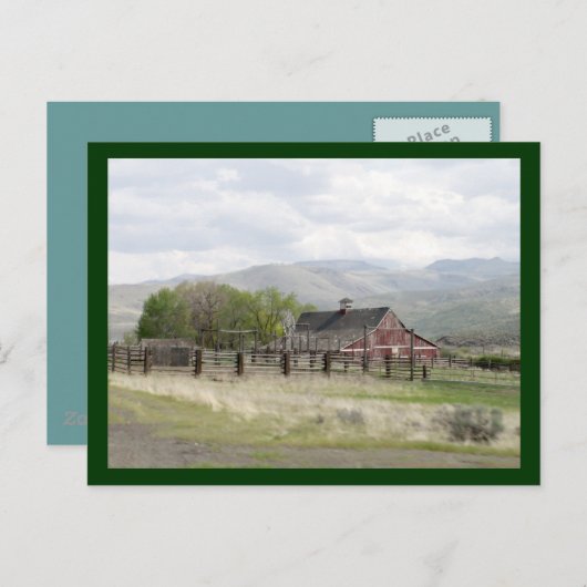 Oregon Postkarte (Vorne/Hinten)