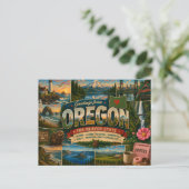 Oregon-Postkarte Postkarte (Stehend Vorderseite)