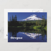 Oregon-Postkarte Postkarte (Vorne/Hinten)