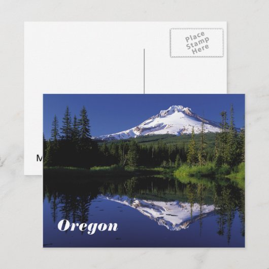 Oregon-Postkarte Postkarte (Vorne/Hinten)