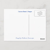 Oregon-Postkarte Postkarte (Rückseite)