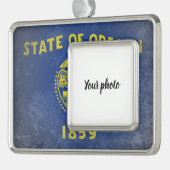 Oregon Rahmen-Ornament Silber (Links)