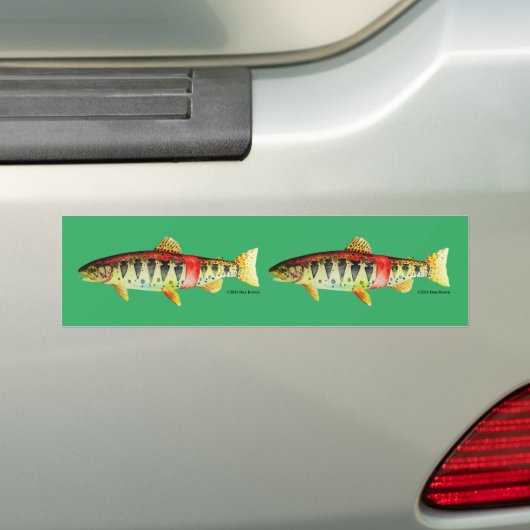Oregon Redband Trout; Autoaufkleber (Auf Auto)