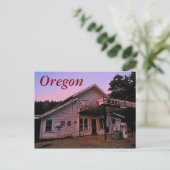 Oregon (Remote) Postkarte (Stehend Vorderseite)