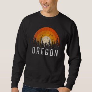 Oregon Retro Style Vintager 70er 80er 90er Männer Sweatshirt