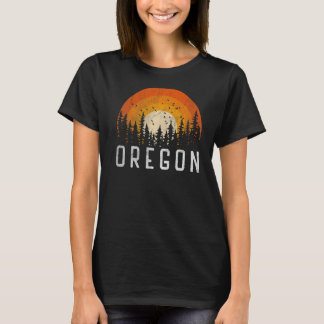 Oregon Retro Style Vintager 70er 80er 90er Männer T-Shirt