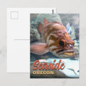 Oregon Rockfish am Meer Postkarte (Vorne/Hinten)
