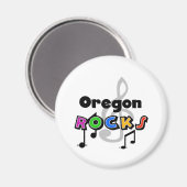 Oregon Rocks Magnet (Vorderseite/Rückseite)