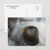Oregon Rocks Postkarte (Vorne/Hinten)