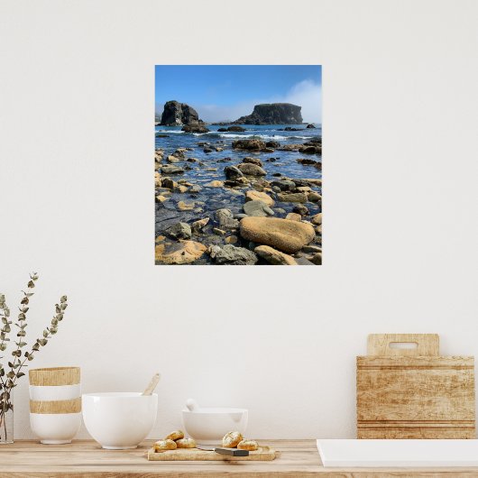 Oregon Rocky Beach Poster (Küche)